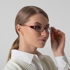 Готовые очки Восток 8852, цвет бордовый, отгибающаяся дужка, +3,5 - Фото 9