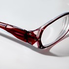 Готовые очки Восток 8852, цвет бордовый, отгибающаяся дужка, -1 - Фото 4