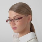 Готовые очки Восток 8852, цвет бордовый, отгибающаяся дужка, -3,5 - Фото 2
