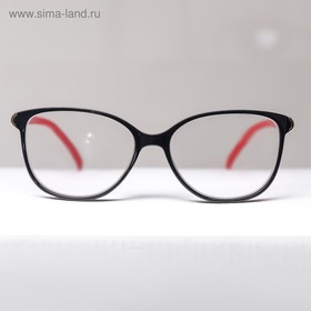 

Готовые очки FM 382 C1, цвет красно-чёрный, +3,5
