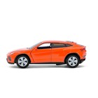 Машина металлическая Lamborghini Urus, масштаб 1:38, открываются двери, инерция, цвет оранжевый - Фото 2
