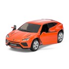 Машина металлическая Lamborghini Urus, масштаб 1:38, открываются двери, инерция, цвет оранжевый - Фото 4