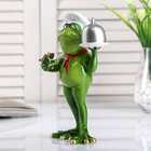 Фигура полистоун лак «Лягуха-повар», 20×11×7.5 см 4563349