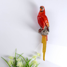 Фигурка панно «Попугай Ара», полистоун лак, настенный декор, 34.5×8×9.5 см 4563435