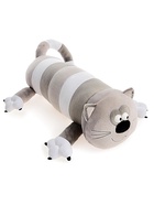 Мягкая игрушка «Кот-Батон», цвет серый, 56 см - Фото 2