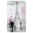 Картина-холст на подрамнике "Любовь в Париже" 60х100 см МИКС - фото 9020574