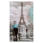 Картина-холст на подрамнике "Любовь в Париже" 60х100 см МИКС - фото 9065163
