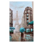 Картина-холст на подрамнике "Под зонтом" 60х100 см - фото 9501376