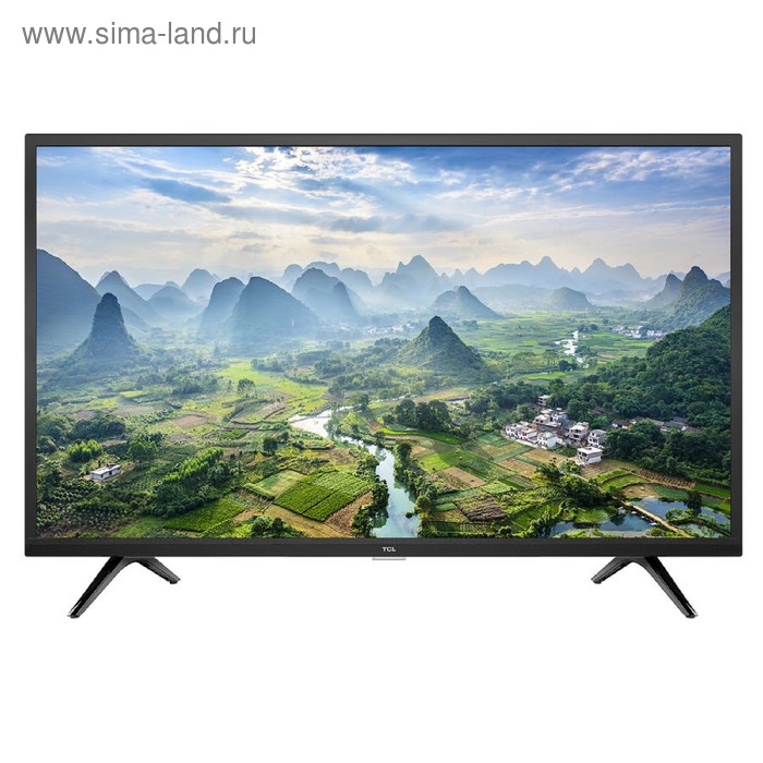 Телевизор TCL LED32D3000, 32", 1366x768, DVB-T2/C/S2, 2xHDMI, 1xUSB, чёрный - Фото 1