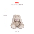Мягкая игрушка «Зайка Ми с новогодней подвеской», 15 см - фото 6709453