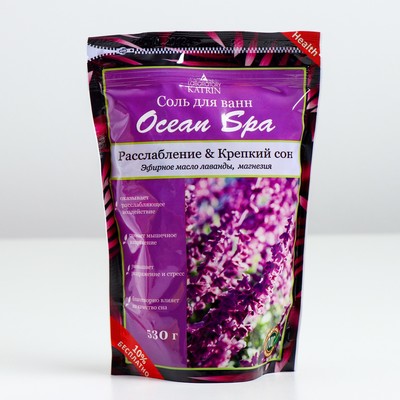 Соль для ванн Ocean Spa «Расслабление & крепкий сон», 530 г