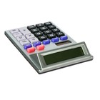 Калькулятор настольный, 8-разрядный, DS-6588A, двойное питание, двойной экран - Фото 5