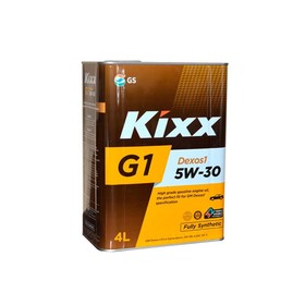 Масло моторное Kixx G1 Dexos1 5W-30, SN Plus, 4 л 4731029