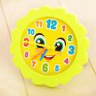 Обучающие часики «Изучаем время» с набором карточек: «Мой день», «Цвета, формы и счёт», в пакете - фото 24349885