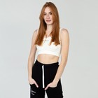 Джоггеры женские, цвет чёрный, размер 44 - Фото 4