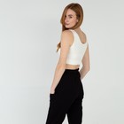 Джоггеры женские, цвет чёрный, размер 54 - Фото 7