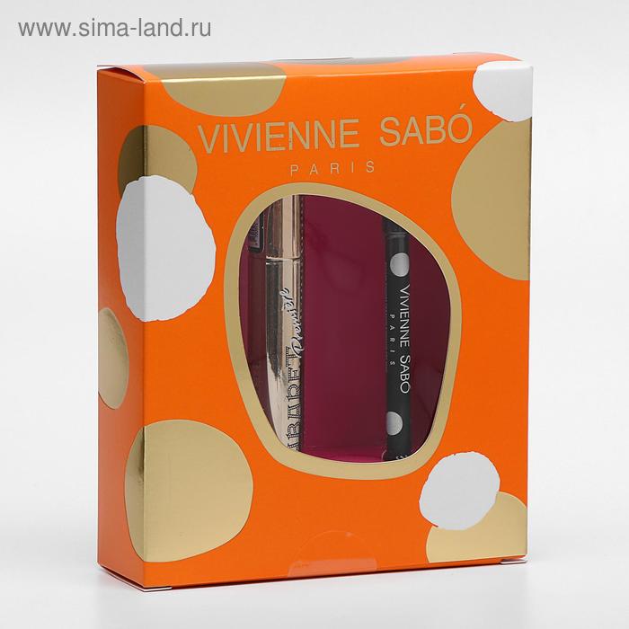Подарочный набор Vivienne Sabo (тушь "Cabaret premiere" т. 01" + Карандаш для глаз Merci) - Фото 1