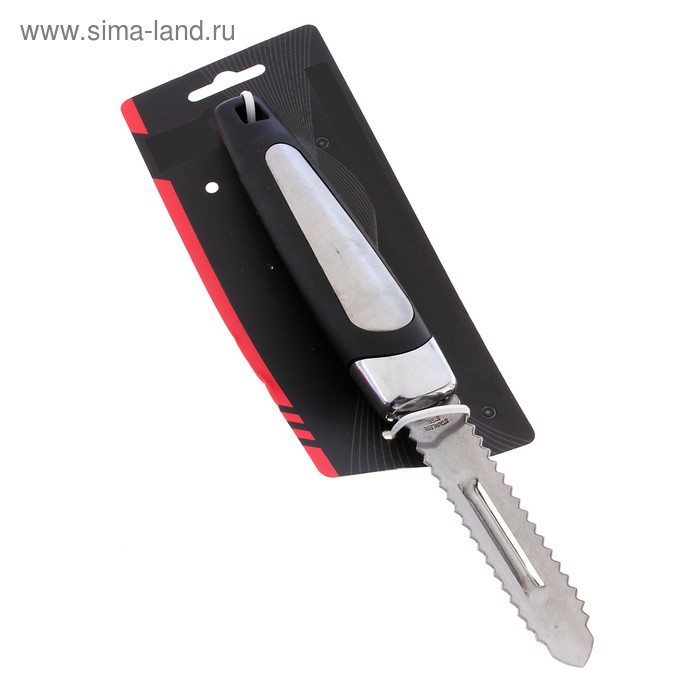 Овощечистка вертикальная с зубчиками "Элим" 19 см - Фото 1