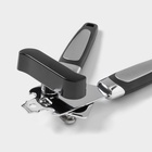 Нож консервный Доляна «Элим», 20 см, чёрный - Фото 6