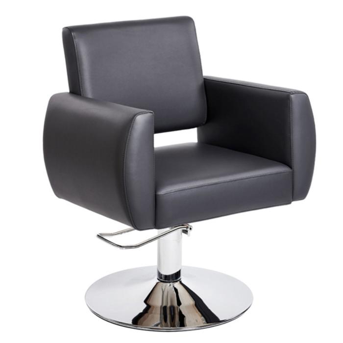 Парикмахерское кресло АДЕЛЬ, пятилучье, цвет чёрный - фото 1907054335