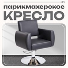 Парикмахерское кресло АДЕЛЬ, пятилучье, цвет чёрный 4732375 - фото 319732383