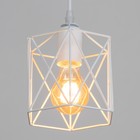 Светильник BayerLux «Прямоугольник» 1×40 Вт E27 белый 16×16×100 см - Фото 3