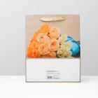 Пакет ламинированный "Красочные розы" 26x32x12 4674596