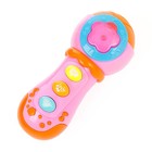 Музыкальная игрушка «Микрофон», свет, звук, МИКС - Фото 4