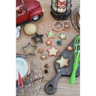 Формы для печенья новогодние Доляна «Звёздочка», набор 5 шт., металл, серебристые - Фото 7