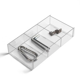 Подставка для презентации, 3 ячейки, 20.3×10.2×3.8 см, оргстекло 2 мм 4609795