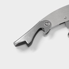 Штопор для вина складной Доляна Steel, h=11 см, серебристый 580360 - фото 319773415