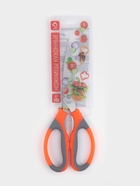 Ножницы кухонные Доляна «Драйв», 22 см, с открывалкой для бутылки, оранжевые 580369