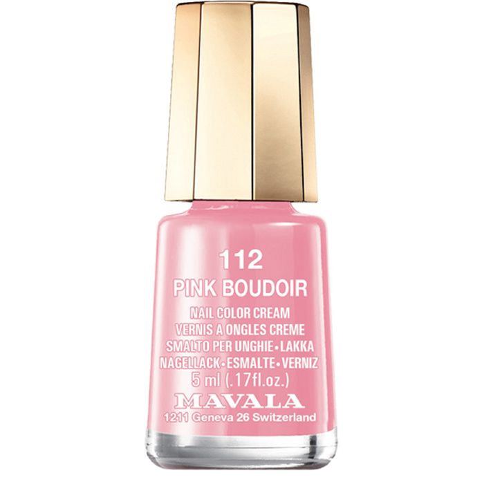Лак для ногтей Mavala, тон 112 Pink Boudoir