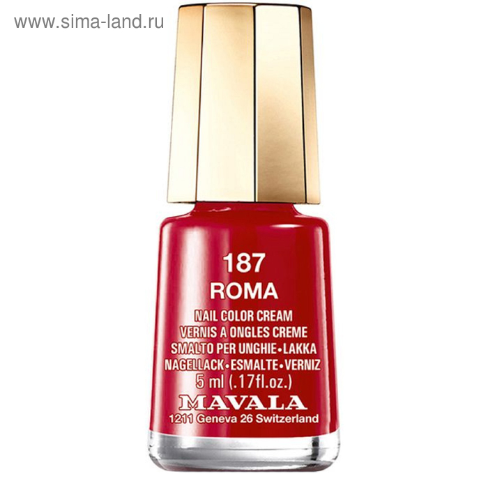 Лак для ногтей Mavala, тон 187 Roma
