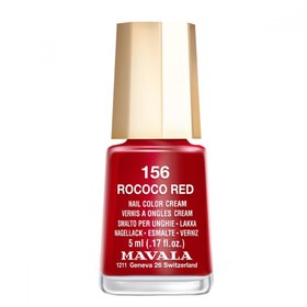 Лак для ногтей Mavala, тон 156 Rococo Red
