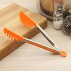 Щипцы для салата Доляна «Палитра», 24 см, цвет МИКС - Фото 1