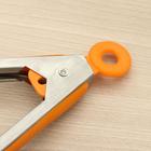 Щипцы для салата Доляна «Палитра», 24 см, цвет МИКС - Фото 4