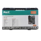Набор ручного инструмента Bort BTK-160, сталь CrV, 160 предметов в чемодане - фото 9761687