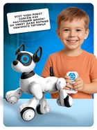 Робот собака Koddy IQ BOT, на пульте управления, интерактивный: звук, свет, танцующий, музыкальный, на аккумуляторе - Фото 6