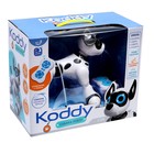 Робот собака Koddy IQ BOT, на пульте управления, интерактивный: звук, свет, танцующий, музыкальный, на аккумуляторе - фото 6256452