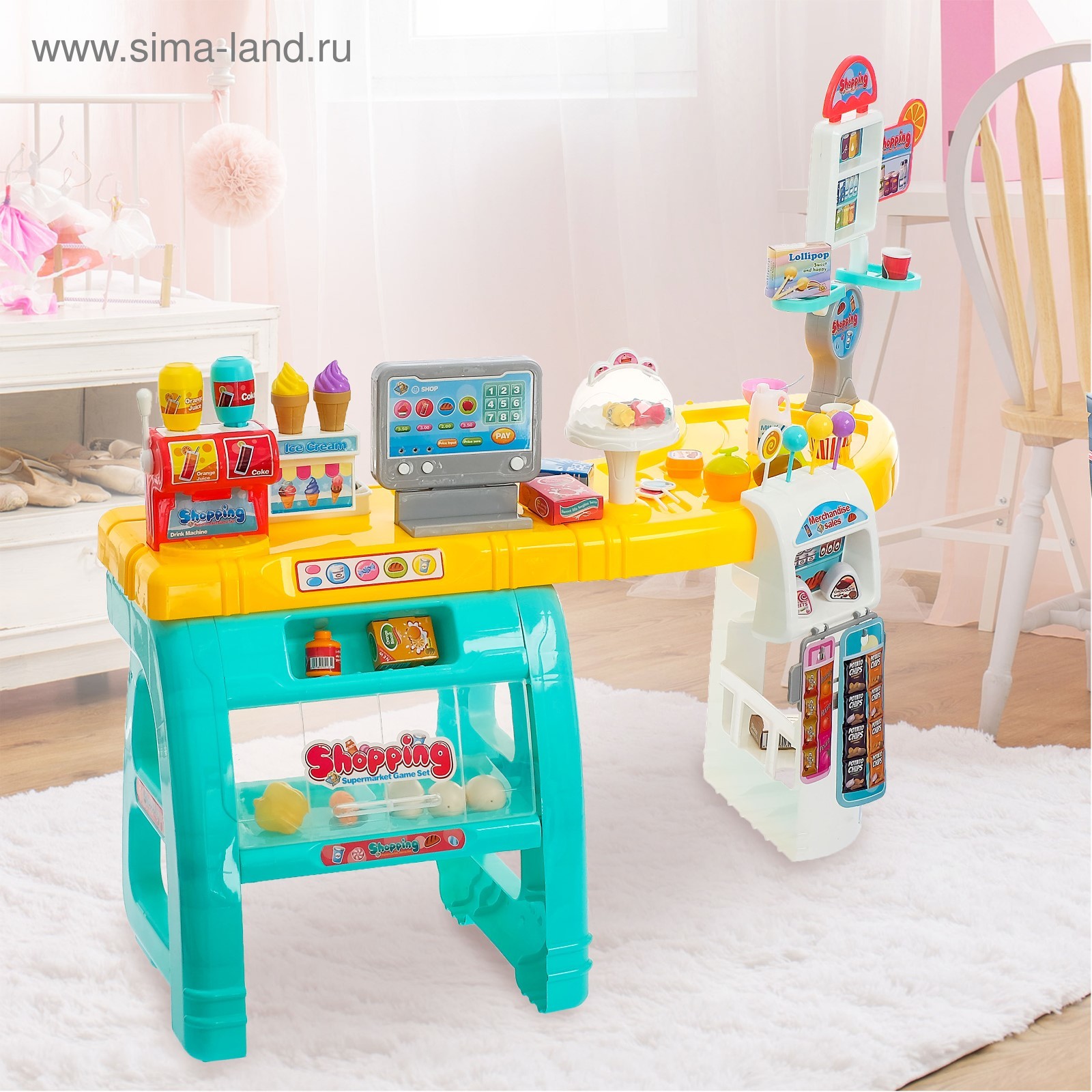 Игровой модуль «Супермаркет», с аксессуарами, свет, звук (4453776 ...