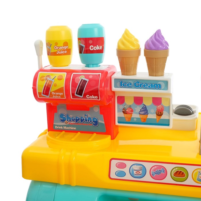 Игровой модуль «Супермаркет», с аксессуарами, со световыми и звуковыми эффектами 46322