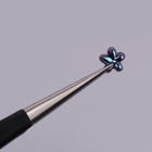 Стразы фигурные для декора «Ассорти», чёрные, голографические - Фото 5