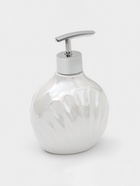 Набор для ванной «Ариэль», 2 предмета, дозатор 480 мл, мыльница, белый перламутровый - Фото 5