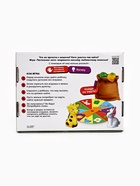 Тактильное лото с игрушками «Животные и продукты», по методике Монтессори - фото 809331730