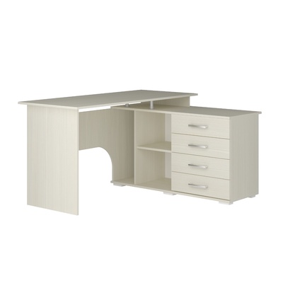 Стол компьютерный «Интел 10», 1400×1200×750 мм, цвет бодега cветлый