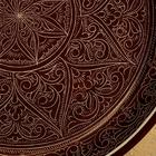 Ляган Риштанская Керамика "Узоры", 36 см коричневый - Фото 3