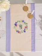 Дорожка на стол «Этель. Уютные коты», 40×146 см, 100% хлопок, саржа 190 г/м², бежевая/синяя - Фото 5