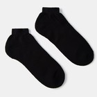Носки женские махровые укороченные Collorista, цвет чёрный, р-р 38-40 (25 см) - Фото 1
