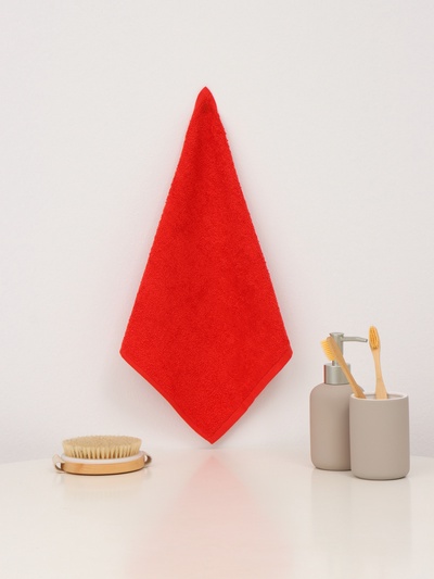 Полотенце махровое «Этель. Люблю тебя», 30×30 см, хлопок 100%